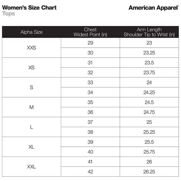 American Apparel Cotton Spandex Off-Shoulder Top - Picture 6 of 6